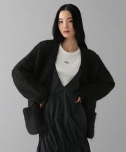 ALPACA LOOP KNIT CARDIGAN COAT
