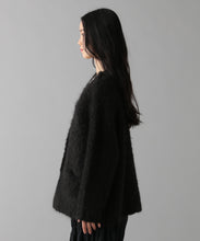 ALPACA LOOP KNIT CARDIGAN COAT
