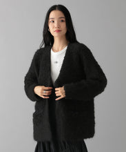 ALPACA LOOP KNIT CARDIGAN COAT
