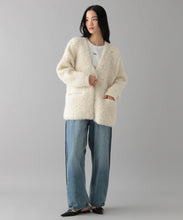 ALPACA LOOP KNIT CARDIGAN COAT
