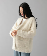 ALPACA LOOP KNIT CARDIGAN COAT
