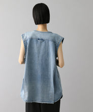 【O0u×YENN】TACK DENIM VEST
