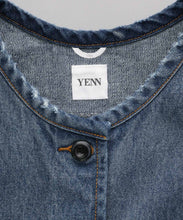 【O0u×YENN】TACK DENIM VEST
