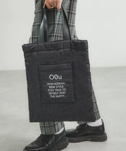 【relief O0u】O0u×Kevin cummins PUFF TOTE BAG
