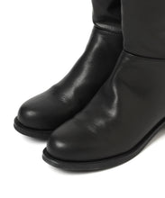 APPLE LEATHER LONG BOOTS
